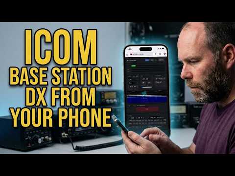 Icom 9700/7610 base station DX from your phone