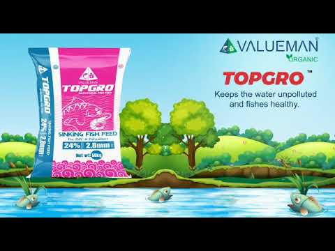 Topsel floating fish feed - 1.2 mm 36/4 - 20 kg bag