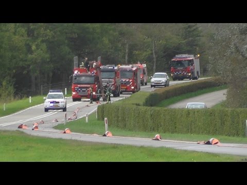15-10-2014, Massale brandweer inzet bij brand agrarisch Vierhuizen