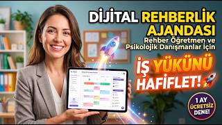 Rehber Öğretmenler İçin Dijital Ajanda 🚀 | İş Yükünüzü Hafifletin!