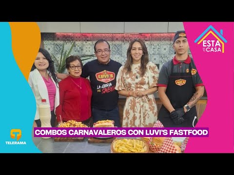 Combos Carnavaleros con Luvi's Fastfood