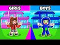 GIRLS Vs BOYS Tycoon In Roblox With Ekta And Ayush