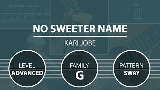 No Sweeter Name (Kari Jobe) | How To Play On Guitar