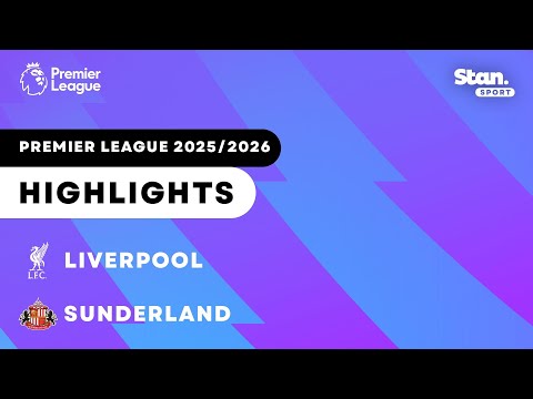 Liverpool v Sunderland | Highlights | Premier League 2025/26
