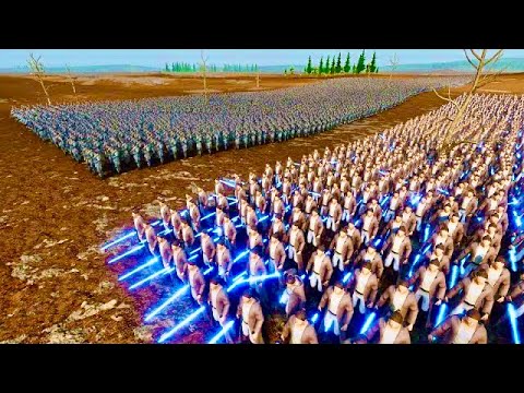 CAN 7500 SPECIAL FORCES PROTECT 10,000 LASER KNIGHTS vs 1,500,000 ZOMBIES ? | UEBS 2 | Simulator 2