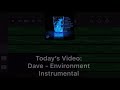 Dave - Environment Instrumental on GarageBand (Prod. GM1)