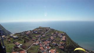 preview picture of video 'Madeira Arco da Calheta paragliding 25. 2. 2011 Jože Poje'