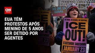 EUA têm protestos após menino de 5 anos ser detido em Minneapolis | BASTIDORES CNN