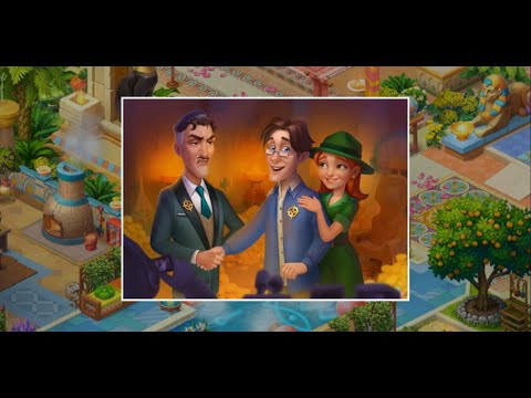 Gardenscapes - Part 173 - Area 36: Ancient Egyptian - Day 5 (Profile Picture - Balthazar)