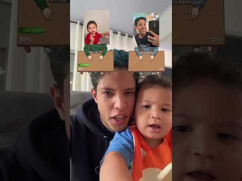 Henrique e Heitor dividindo