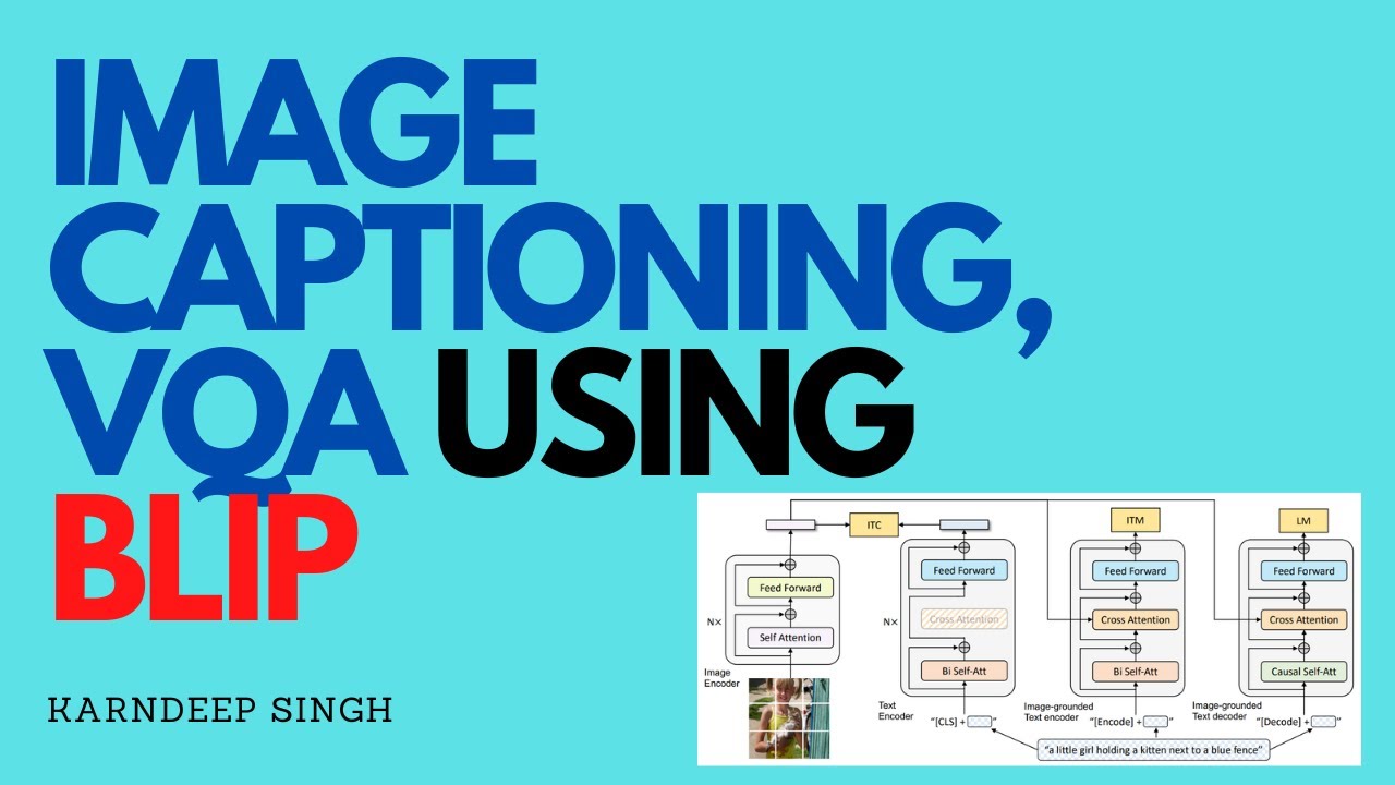 Image Captioning, VQA and Image or Text Embedding Extraction using BLIP |BLIP | Karndeep Singh