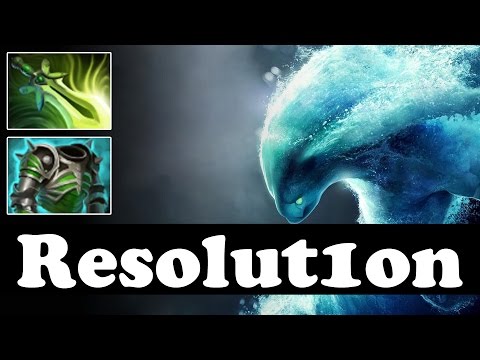 Resolut1on 8000MMR Plays Morphling WITH ASSAULT AND BUTTERFLY - Dota 2
