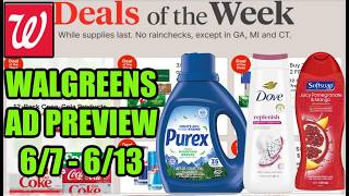 WALGREENS AD PREVIEW (6/7 - 6/13)