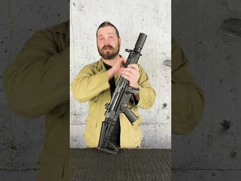 HK SP5 SPORT with BKA approval - the "MP5" for sport shooters, available as a short 9 mm SL rifle