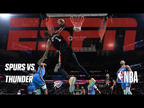 NBA Mini: San Antonio Spurs vs. Oklahoma City Thunder | Extended Highlights