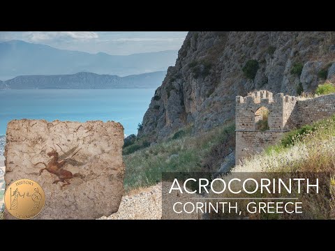 Acrocorinth Castle History | Corinth, Greece | Akrokorinthos | 4K