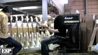 Video thumbnail for ESP Factory visits in Leda(DELUHI) by ESP Guitars JAPAN Official Channel