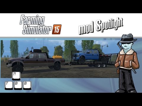 Farming Simulator 15 Mod Spotlight - Ford Trucks