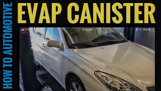 How to Replace the Evap Canister on a 2005 Lexus ES330