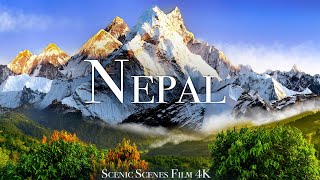Nepal In 4K - Country Of The Highest Mountain In The World | Scenic Relaxation Film