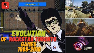 Evolution of Rockstar Toronto Games 1988-2018
