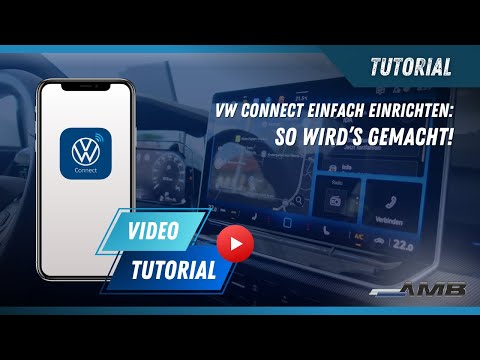 Setting up the Volkswagen VW Connect app - Tutorial | Instructions | Functions