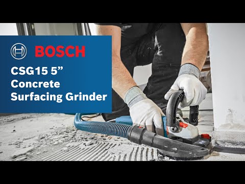 Bosch Csg15 5 Concrete Surfacing Grinder 5 Cup Wheel Case