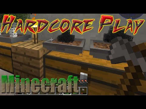 Hardcore Minecraft Sky Factory 4 Crash Landing: Getting Iron Amber