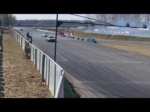 TURBOCHARGED S38B38 SWAPPED BMW E92 EPIC DRIFTING & PURE SOUND - RabócsiRing Trackday 2021