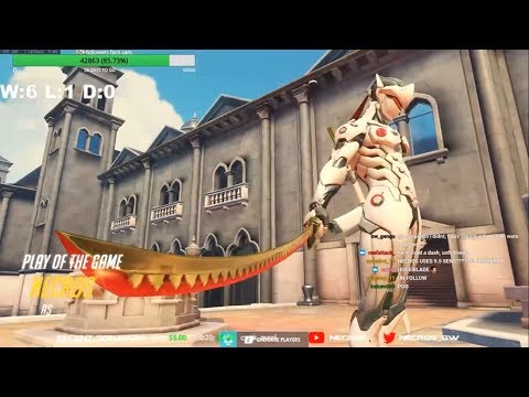 Overwatch Genji God Necros Showing His Sick Gameplay Skills With 66 Elims!