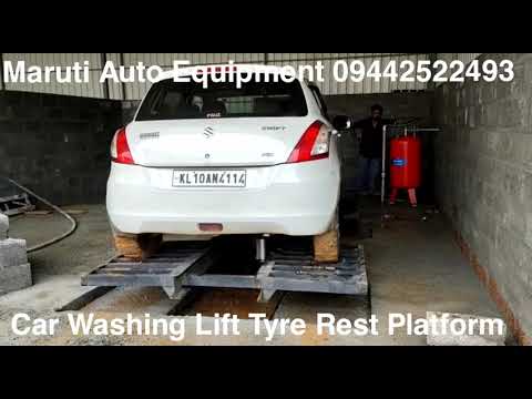Maruti 4ton Hydraulic Car Washing Lift