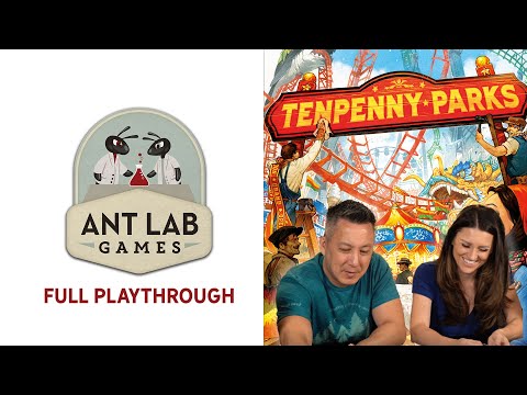 Tenpenny Parks Ant Lab Games Board Game Playthrough Review