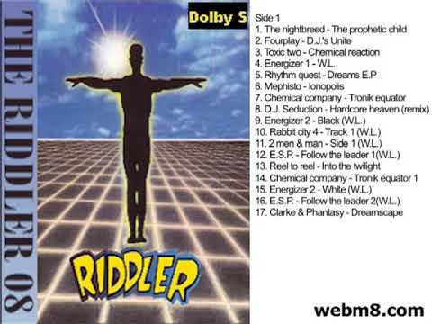 DJ Riddler tape 08 - tunes from 1991/92.  12/09/97