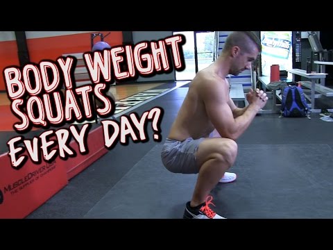 Can you do Body Weight Squats Every Day?