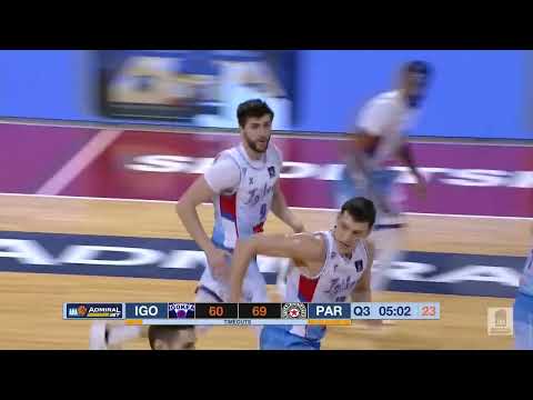 AdmiralBet ABA League 2022/23 highlights, Round 12: (Igokea m:tel - Partizan Mozzart Bet, 25.12.22)