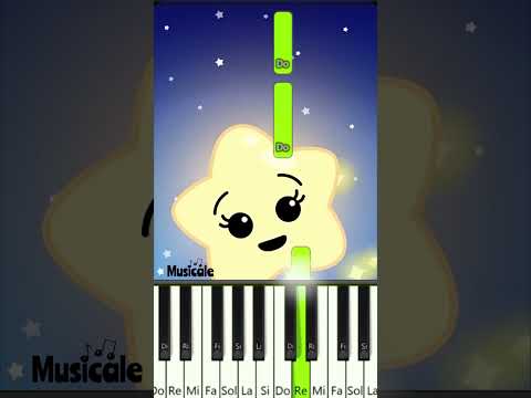 CÓMO TOCAR ESTRELLITA DÓNDE ESTÁS EN PIANO FÁCIL 🎹