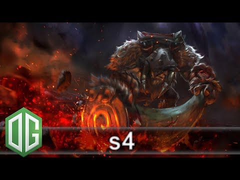 OG.s4 Earthshaker Gameplay - Ranked Match - OG Dota 2.