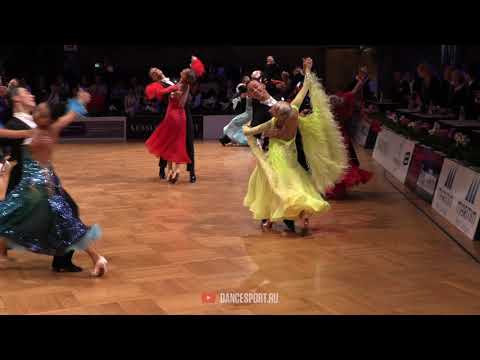 Evgeny Moshenin - Dana Spitsyna RUS | Slow Foxtrot | WDSF GrandSlam Standard | GOC 2019