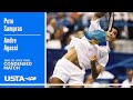 Pete Sampras Vs Andre Agassi Condensed Match 1990 US Open Final