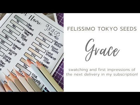 Felissimo Tokyo Seeds "Grace" | Swatching and First Impressions