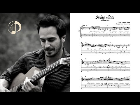 Gonzalo Bergara - Swing Gitan (solo) - Guitar Transcription