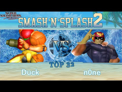 SNS2 - Duck (Samus) vs EMG | n0ne (Falcon, Ganondorf) - Melee Top 32