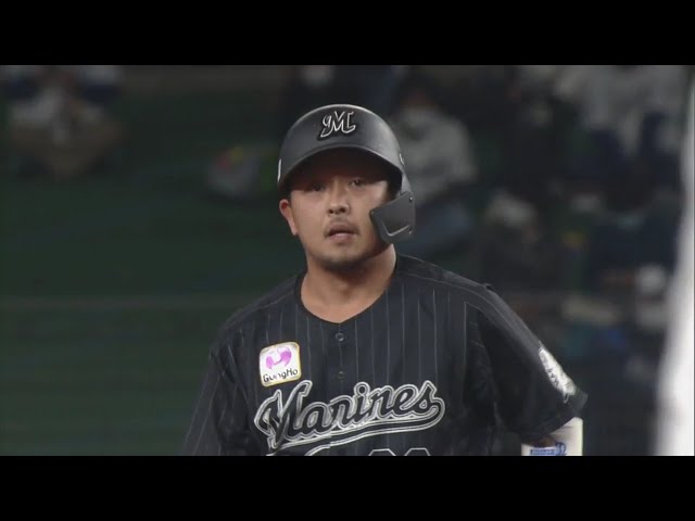 【9回表】執念の同点打!! マリーンズ・田村がタイムリーヒットを放つ!! 2020/10/20 L-M