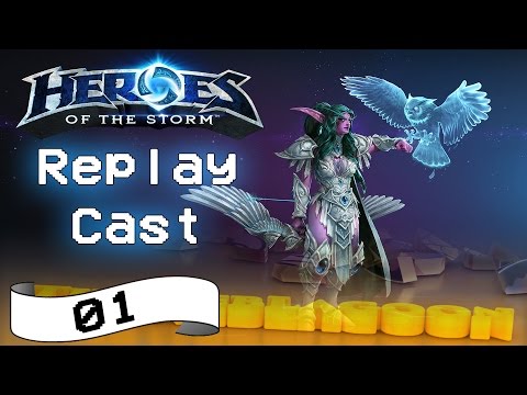 Heroes of the Storm Replay Cast #01 - IdrA & LzGamer - TheReplayLagoon GERMAN