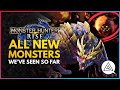 Monster Hunter Rise | All New Monsters We've Seen So Far