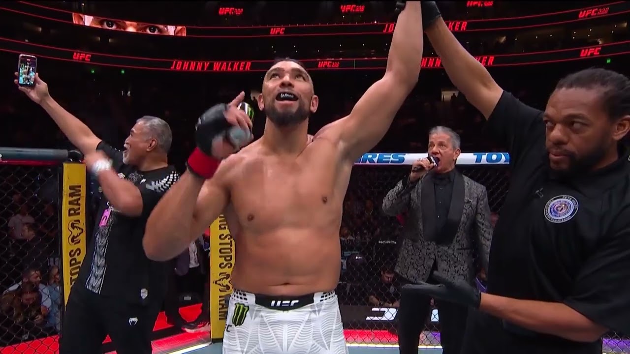 #UFC332 Johnny Walker: Poderoso en Peso Completo
