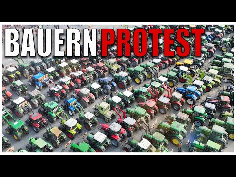 Bauernprotest / Traktordemo Bayreuth 08.01.2024 #bauernprotest #landwirtschaft  #bauerndemo