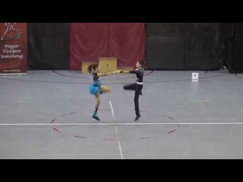 Ekler Kristóf(DanceCode)-Bíró Sára Juveniles Bp. Ch. 2018.10.21. ROCK AND MAGIC SE, Hungary