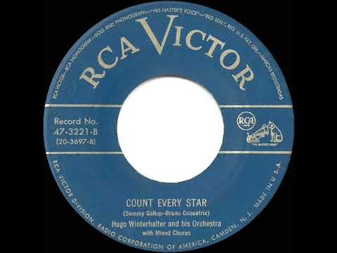 1950 HITS ARCHIVE: Count Every Star - Hugo Winterhalter (with vocal chorus)