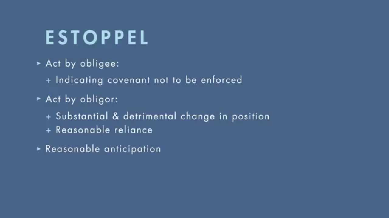 Property Law tutorial: Restrictive Covenants - Part III | quimbee.com